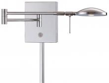  P4338-077 - GEORGE'S READING ROOM - 1 LIGHT LED SWING ARM WALL LAMP