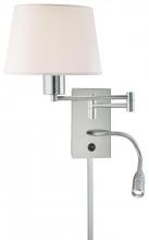  P478-077 - GEORGE'S READING ROOM - 1 LIGHT LED SWING ARM WALL LAMP