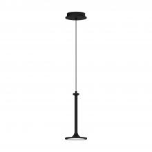  PD418006MB-UNV - Issa 6-in Matte Black LED Pendant