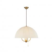  PD661424BG - Crosby 24-in Brushed Gold Socket Pendant