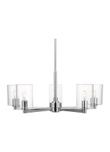  3164205C-05 - Fullton Five Light Chandelier