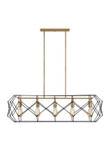  6634105-848 - Zarra Five Light Linear