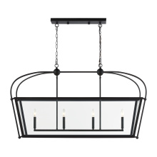  6691004-112 - Charleston Four Light Linear Lantern