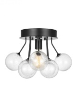  7714301-112 - Bronzeville One Light Semi-Flush Mount