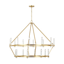  CC14420BBS - Marston 2 Tier Large Chandelier