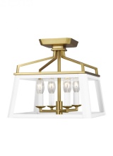  CF1084MWTBBS - Carlow Flush Mount
