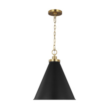  CP1271MBKBBS - Wellfleet Medium Cone Pendant