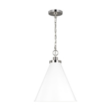  CP1271MWTPN - Wellfleet Medium Cone Pendant