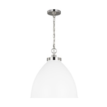  CP1301MWTPN - Wellfleet Large Dome Pendant