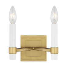  CW1222BBS - Marston Double Wall Sconce
