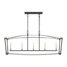  F3326/5SMS - Thayer Linear Chandelier