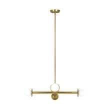  KC1064BBS - Nodes Wide Chandelier