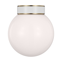  KSF1051BBSGW - Monroe Small Flush Mount