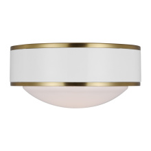  KSF1061BBSGW - Monroe LED Flush Mount