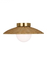  KSF1091BBS - Mari Medium Flush Mount