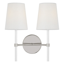  KSW1102PNGW - Monroe Double Sconce
