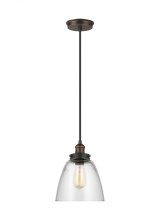  P1349PAGB/DWZ - Baskin Dome Pendant