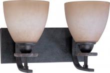  60/1449 - Madison; 2 Light; Vanity with Toffee Crunch Glass