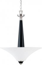  60/1748 - Keen; 3 Light; Pendant with Satin White Glass