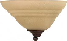  60/2419 - Mericana ES; 1 Light; Wall Fixture with Amber Water Glass; Lamp Included