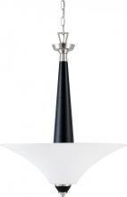  60/2462 - Keen ES; 3 Light; Pendant with Satin White Glass; Lamp Included