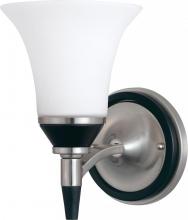  60/2464 - Keen ES; 1 Light; Vanity with Satin White Glass; Lamp Included