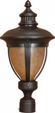  60/2522 - Galeon ES; 3 Light; Post Lantern with Tobago Glass; Lamp Included