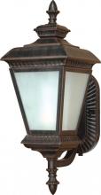  60/2523 - Charter ES; 2 Light; Wall Lantern Arm Up with White Water Glass; Lamp Included