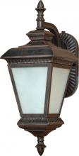  60/2526 - Charter ES; 2 Light; Wall Lantern Arm Down with White Water Glass; Lamp Included