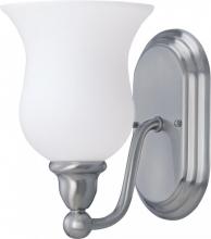  60/2567 - Glenwood ES; 1 Light; Vanity with Satin White Glass; Lamp Included