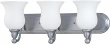  60/2569 - Glenwood ES; 3 Light; Vanity with Satin White Glass; Lamps Included