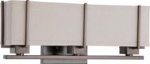  60/4484 - Logan - 3 Light Sconce w/ Khaki Fabric Shade - (3) 13w GU24 Lamps Included