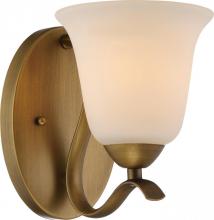  60/5811 - Dillard - 1 Light Vanity with White Glass