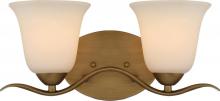  60/5812 - Dillard - 2 Light Vanity with White Glass
