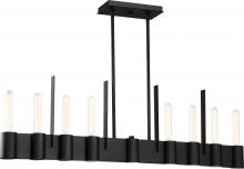  60/6496 - Rodin - 8 Light Island Pendant; Aged Bronze Finish