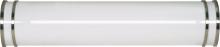  60/906R - Glamour - 2 Light - 25" - Vanity - Fluorescent - (2) F17T8