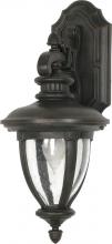  60/952 - Galeon - 1 Light - 19" - Wall Lantern - Arm Down w/ Clear Seed Glass