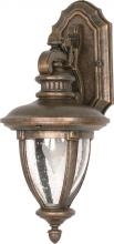  60/953 - Galeon - 1 Light - 19" - Wall Lantern - Arm Down w/ Clear Seed Glass