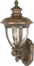  60/955 - Galeon - 3 Light - 23" - Wall Lantern - Arm Up w/ Clear Seed Glass