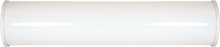  62/1033 - Crispo LED - 25"- Vanity with White Acrylic Lens - White Finish
