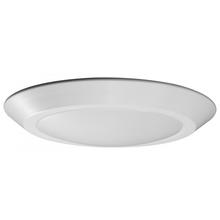  62/1168 - 10"- LED Disk Light Flush - White Finish - 4000K