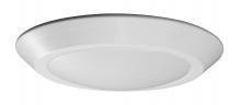  62/1261 - 7"- LED Disk Light Flush - White Finish - 3000K
