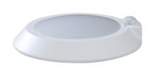  62/1310 - 7"- LED Disk Light Flush with Occupancy Sensor - White Finish - 3000K