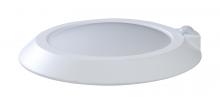  62/1311 - 10"- LED Disk Light Flush with Occupancy Sensor - White Finish - 3000K