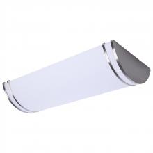  62/1879 - Glamour; LED 25 Inch Linear Flush Mount; Brushed Nickel Finish; 27K/3K/35K/4K/5K CCT Selectable