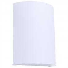  62/1886 - Crispo; LED Wall Sconce; White Finish; 27K/3K/35K/4K/5K CCT Selectable