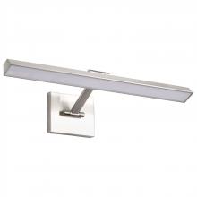  62/2326 - Hazel; 2 Foot LED Picture Light; 3 CCT Selectable; Brushed Nickel Finish; Acrylic Lens
