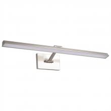  62/2331 - Hazel; 3 Foot LED Picture Light; 3 CCT Selectable; Brushed Nickel Finish; Acrylic Lens