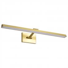  62/2332 - Hazel; 3 Foot LED Picture Light; 3 CCT Selectable; Vintage Brass Finish; Acrylic Lens