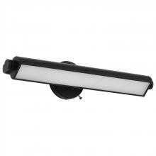  62/2355 - Auden; 24 Inch LED Vanity; 3 CCT Selectable; Black Finish; Acrylic Lens